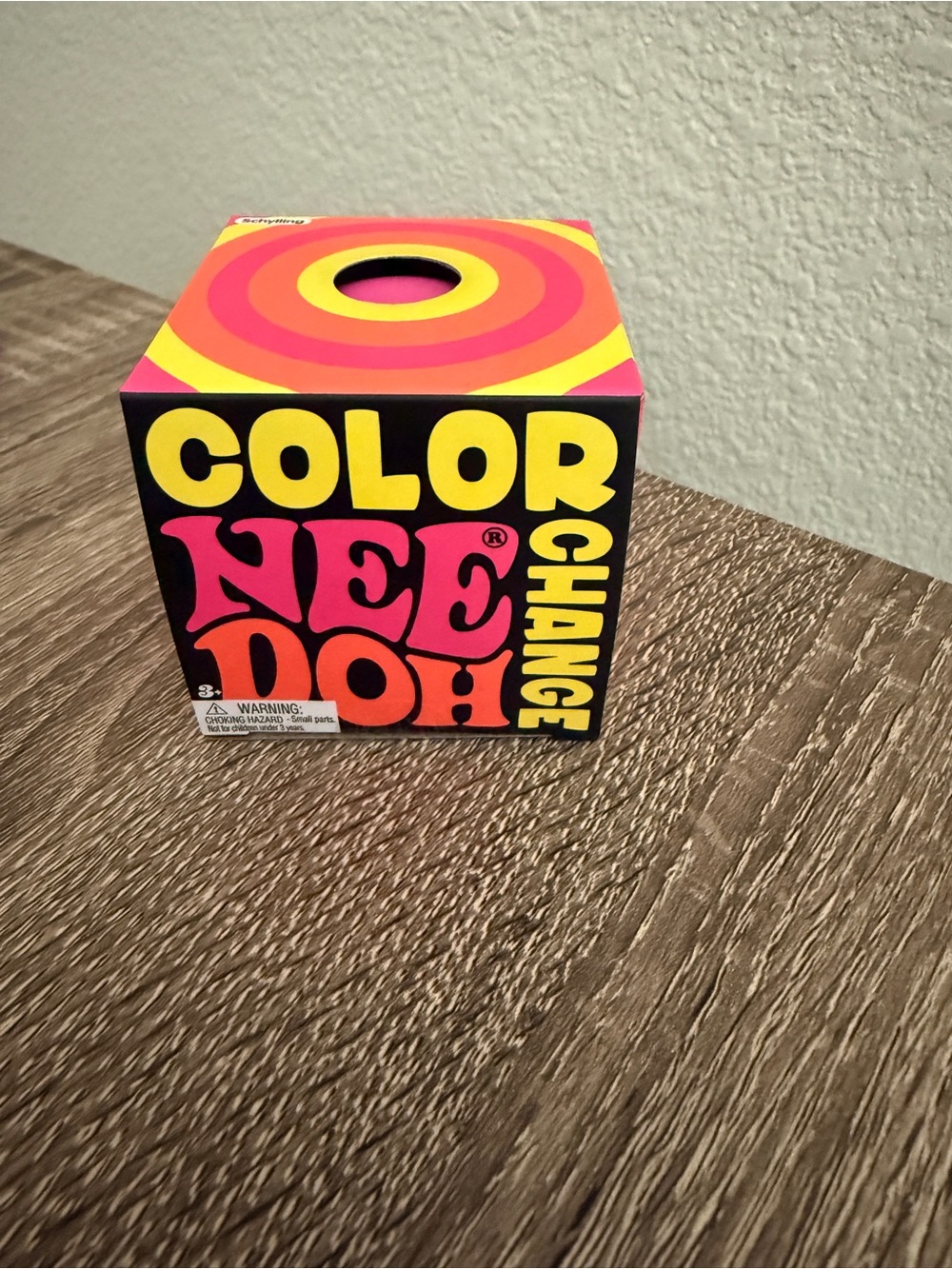 NeeDoh Color Change, Novelty Fidget Toy, (1 Piece PINK)